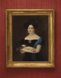 Portrett av en ukjent dame av Gabriel Aristide Passot
