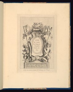 Tallerken 1, Tallerken, Livre de vases (bok med vaser) av Gabriel Huquier