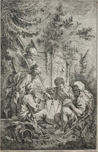Den første garde. av Gabriel Huquier