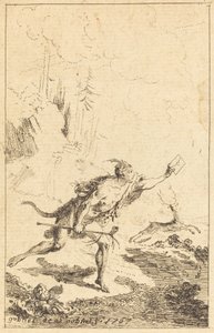 Utsending til M. de Saint-Denis av M. de Belle-Isle, fange [til venstre]