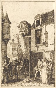 Vi tenker aldri på alt av Gabriel Jacques de Saint Aubin