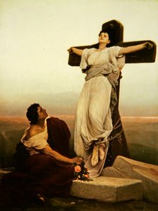 Kristen martyr på korset, St Julia