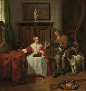 Jegerens gave Jegerens gave av Gabriel Metsu