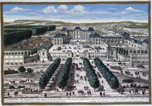 Château de Sceaux (hagene til Le ours), av Perelle