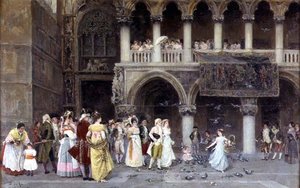Et venetiansk bryllup av Gabriel Puig Roda
