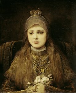 Den hellige Elisabeth som barn