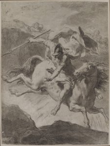 Marcus Curtius død av Gaetano Gandolfi