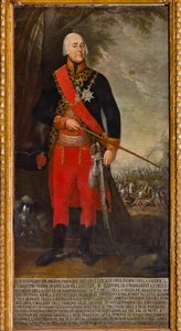 Alessandro Filangeri, kongens løytnant (olje på lerret) av Gaetano Mangano