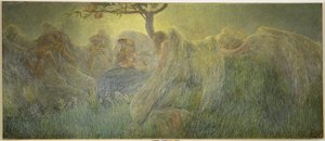 Barsel, 1891 av Gaetano Previati