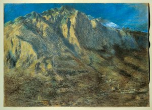 Mount Resegone av Gaetano Previati