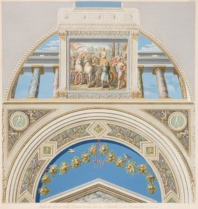 Bezel og hvelv med Triumph Davids. 1774 av Gaetano Savorelli
