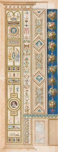Pilaster Loggia III (dekorasjon med diverse spill)
