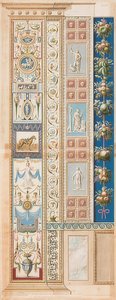 Pilaster Loggia II (pynt med en salet hest i midtseksjonen)
