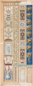 Pilaster Loggia IV (pynt der herlighetens geni sitter)