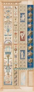Pilaster Loggia I (pynt som hviler på en maske)