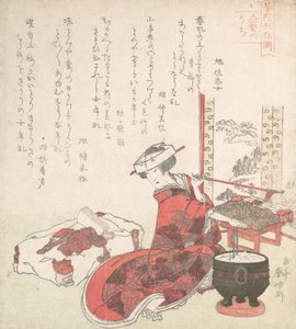 Courtesane, 1800-tallet.