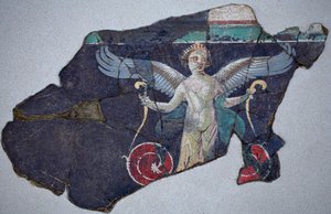 Romersk veggmaleri av Gallo-Roman