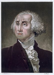 George Washington, første president i USA, c1820