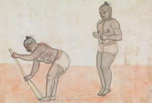 Two Jeyties som trener av Gangaram Chintaman Tambat