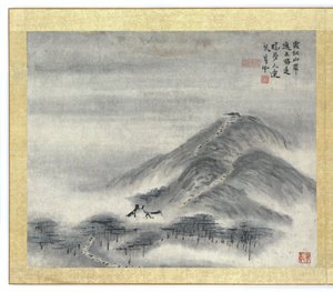 Maleri av Gao Qipei
