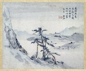 Maleri av Gao Qipei
