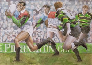 Rugbykamp: Harlequins mot Northampton, 1992 (wc)