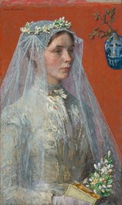 Bruden, ca. 1907. av Gari Melchers