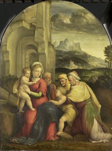 Den hellige familie av Garofalo
