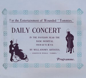 Annonse for en konsert, 1917 av Garratt and Atkinson