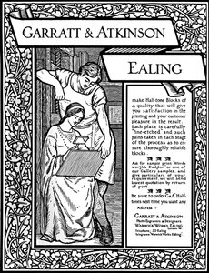 Garratt & Atkinson-annonse, 1907 av Garratt and Atkinson