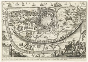 Beleg van Oostende, 1601 Beleiringen og utvisningen av villaen i Oostende av erkehertug Alberto i år 1601 (tittel på objekt)