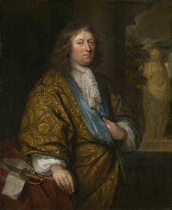 Portrett av en gentleman, 1680. av Gaspar Netscher