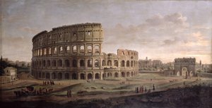 Colosseum (olje på lerret) av Gaspar van Wittel
