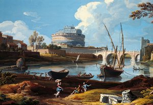 Tiber ved Castel Sant
