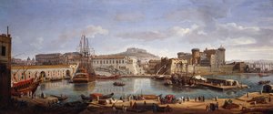 The Darsena, Napoli, ca. 1702