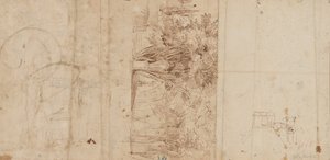 Hagene til Villa Medici av Gaspar van Wittel