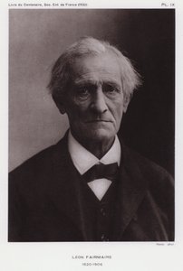 Leon Fairmaire , fransk entomolog (s/hvitt bilde)
