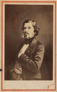 Portrett av Eugene Delacroix 1798-1863, 1858.