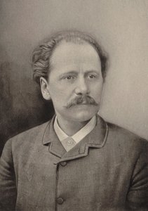 Portrett av komponisten Jules Massenet 1842-1912, 1890. av Gaspard Félix Nadar