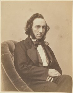 Portrett av fiolinisten og komponisten Ernesto Camillo Sivori 1815-1894, 1854-1855.