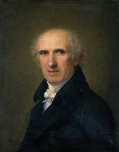 Portrett av billedhuggeren Antonio Canova 1757-1822, 1806. av Gaspare Landi
