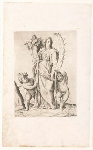 Allegorie op de overvloed   1341720   no       norwegian Successfully Translated  Original: Italianate Coastal Scene with Fishermen, Encampment (recto); River Estuary (verso) Translat: Italianate Coastal Scene with Fishermen, Encampment (recto); River Estu av Gaspare Oselli