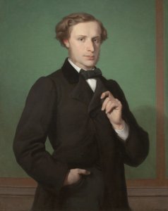 Portrett av Monsier EG*** av Gaston Casimir Saint-Pierre