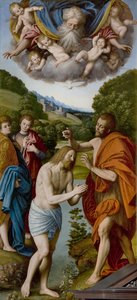Kristi dåp, 1540 av Gaudenzio Ferrari