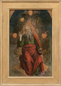 Gud Faderens velsignelse, 1508-09 av Gaudenzio Ferrari