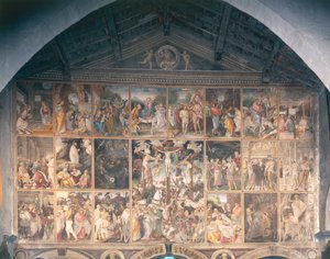 Life and Passion of Christ, freskomaleri av Gaudenzio Ferrari (1475-1546) 1513 av Gaudenzio Ferrari
