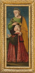 St Peter og en giver, ca. 1517-18 av Gaudenzio Ferrari