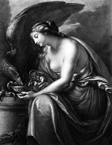 Hebe, gravert av Domenico Cunego