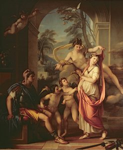 Venus presenterer Helen til Paris