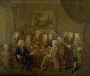 An Assembly of Virtuosi, 1700-tallet